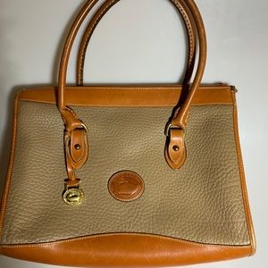 Dooney & Bourke Pebble Taupe Vintage Bag